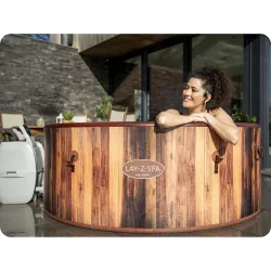 SPA gonfiabile Lay-Z Helsinki in design elegante, perfetto per il giardino