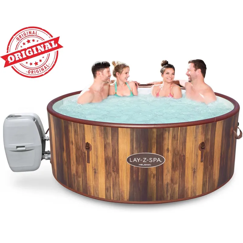 SPA gonfiabile Lay-Z Helsinki in materiale resistente, ideale per il relax