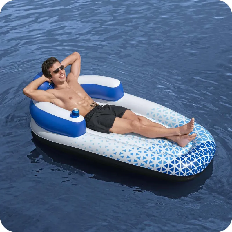 Materasso Galleggiante Indigo Wave Bestway 43533, perfetto per la spiaggia
