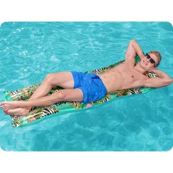 Materasso da nuoto Giungla realizzato in materiale resistente, ideale per le vacanze