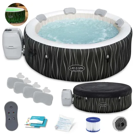 SPA Gonfiabile Lay-Z Hollywood per 6 persone, SPA gonfiabile comodo e rilassante