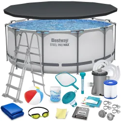 Bestway 56420 Piscina con Struttura 366 x 122 cm 18-in-1