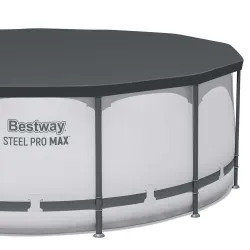 Piscina da giardino 396 x 122 cm, ideale per i bambini, divertimento estivo perfetto
