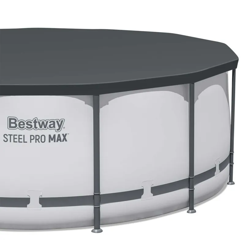 Piscina da giardino 396 x 122 cm, ideale per i bambini, divertimento estivo perfetto