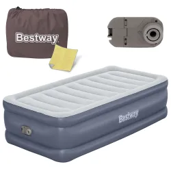 Materasso gonfiabile 191x97x51 cm con pompa elettrica integrata Bestway 6713G