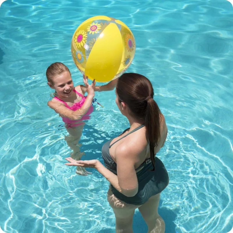 Pallone da spiaggia impermeabile 51 cm Bestway 31036, per l'uso in spiaggia e in piscina