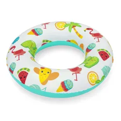 Ciambella da nuoto colorata a forma di cactus 61 cm, ottima per la spiaggia