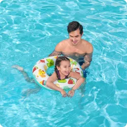 Ciambella da nuoto cactus 61 cm, perfetta per i bambini in piscina