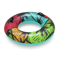Anello nuoto turchese, realizzato in materiale resistente, categoria: Ciambelle da nuoto