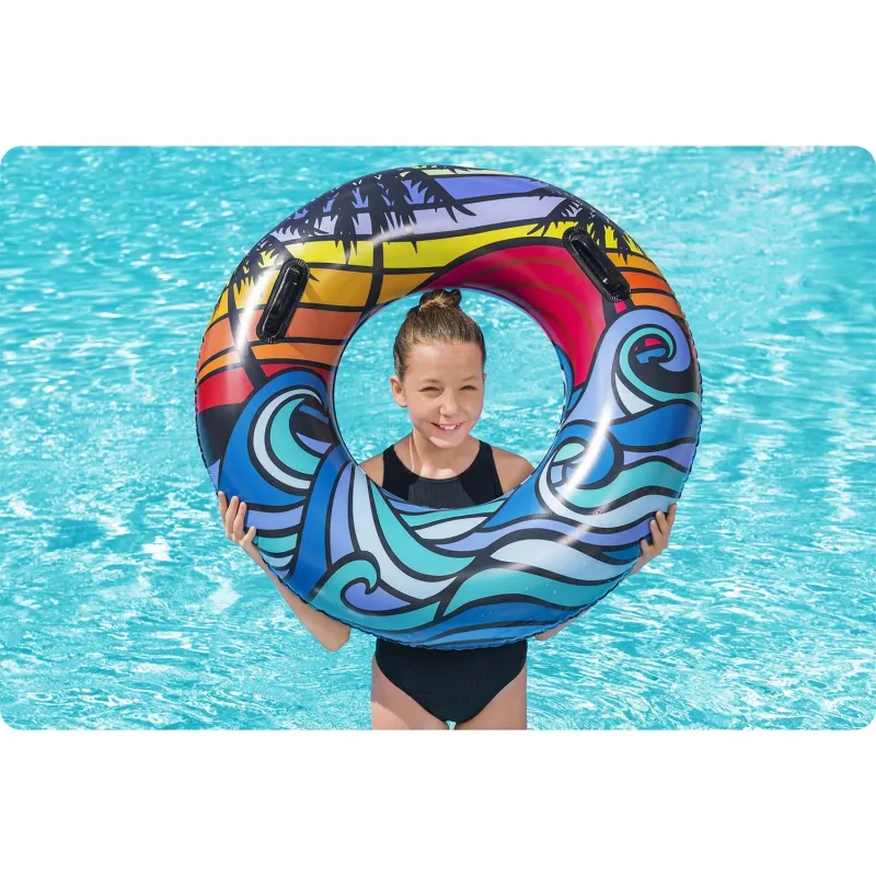 Anello da nuoto, eccellente per divertirsi in giardino o in piscina