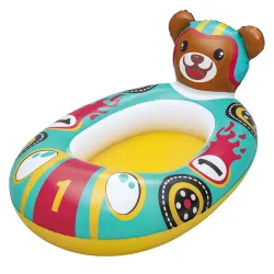 Float gonfiabile a forma di orso, perfetto per il divertimento acquatico dei bambini
