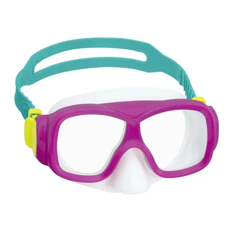 Maschera da nuoto rosa-turchese Bestway 22039, perfetta per il divertimento in acqua