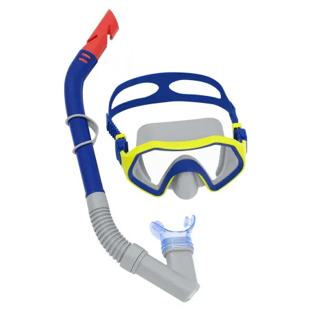 Set subacqueo blu navy-grigio, perfetto per avventure subacquee