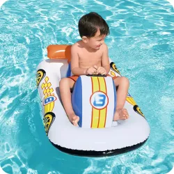 Ponton gonfiabile resistente per bambini, progettato per divertimento in acqua