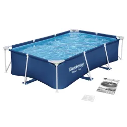 Piscina da giardino con telaio 259 x 170 x 61 cm Bestway 56403N