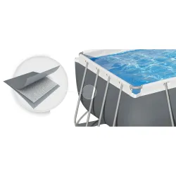 Facile da montare piscina da giardino 549 x 274 x 122 cm per divertimento in famiglia