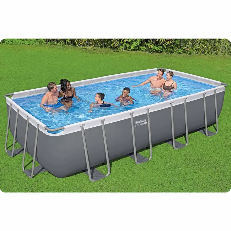 Bestway piscina da giardino 549 x 274 x 122 cm, perfetta per feste estive in giardino