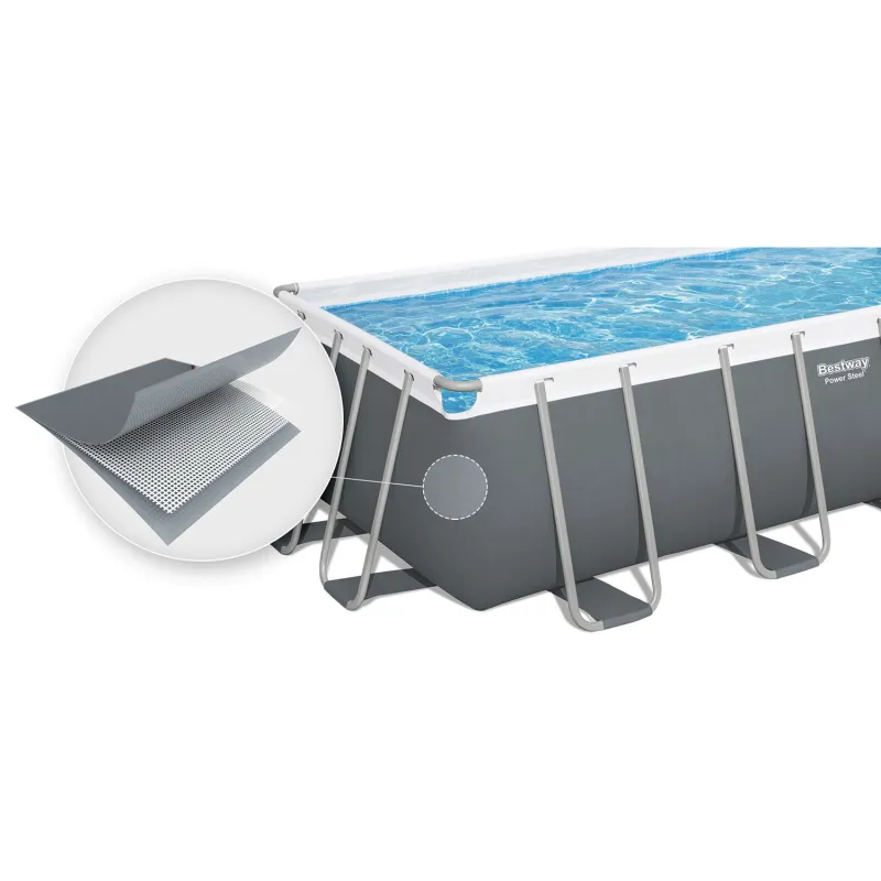 Piscina con struttura 488x244x122 cm 18in1, perfetta per il giardino e il gioco dei bambini