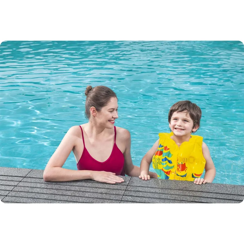 Giubbotto tropicale ideale per attività in piscina e in spiaggia
