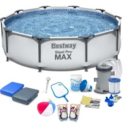 Bestway 56406 Piscina con struttura 305 x 76 cm 17in1