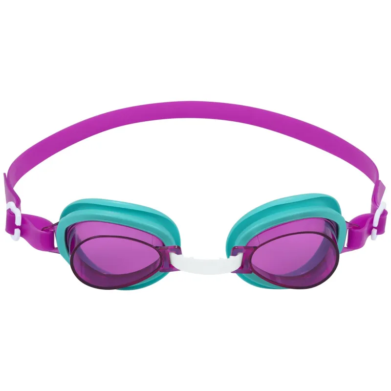 Bestway 21002 occhialini nuoto bambini turchese, giochi acquatici per bambini