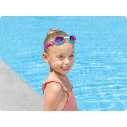 Occhialini nuoto con fascia comoda, perfetti per i bambini