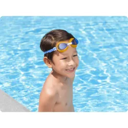 Occhialini da nuoto blu, perfetti per il divertimento in piscina o al mare