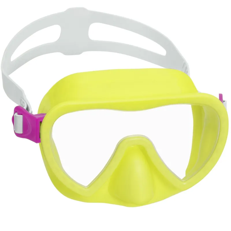 Maschera da nuoto gialla Bestway 22057, perfetta per il divertimento in acqua
