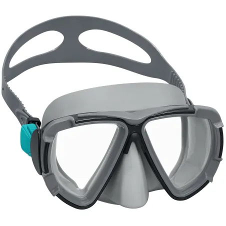 Maschera per nuotare grigia Bestway 22052, ideale per giochi acquatici