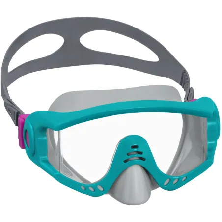 Maschera da nuoto turchese Bestway 22044, perfetta per il divertimento in acqua