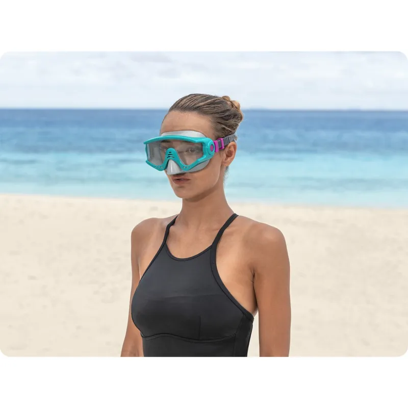 Maschera da nuoto alla moda, design comodo per il divertimento acquatico
