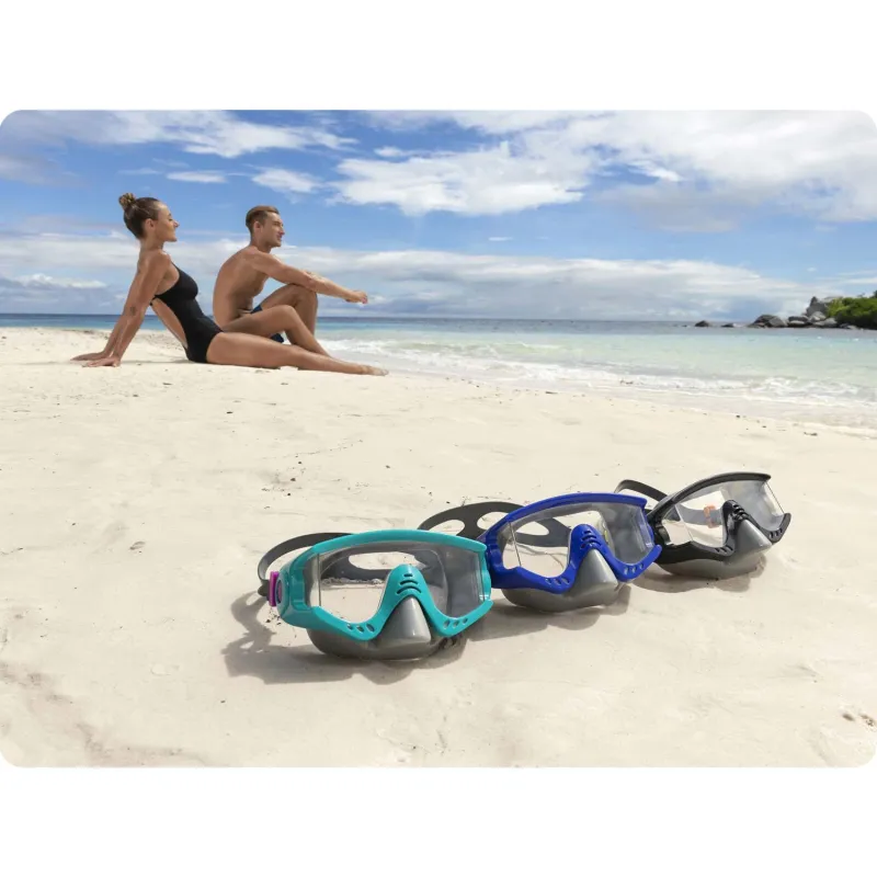 Maschera da nuoto pratica, perfetta per avventure acquatiche estive
