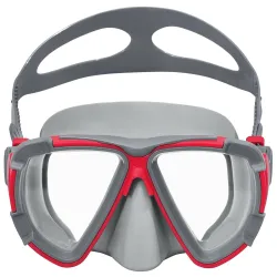 Maschera da nuoto rossa Bestway 22052, realizzata con materiali resistenti