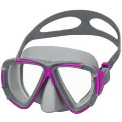 Maschera da nuoto viola, perfetta per bambini e adulti durante il divertimento estivo