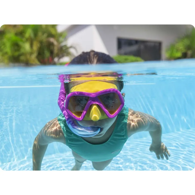 Set di immersione rosa Bestway 24023, elegante e funzionale per il nuoto