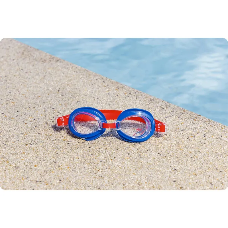 Occhialini da nuoto Spider-Man, accessori colorati per piccoli nuotatori
