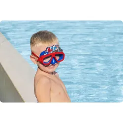 Maschera da nuoto Spider-Man, perfetta per divertirsi in piscina o al mare