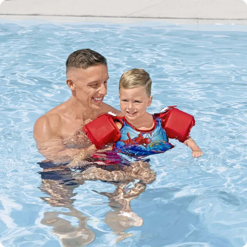 Gilet nuoto Spider-Man 98795, materiale confortevole, sicuro per i bambini