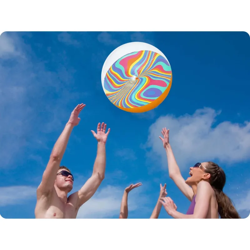 Pallone gonfiabile da spiaggia 46 cm Bestway 31042, perfetto per giochi in giardino e in spiaggia