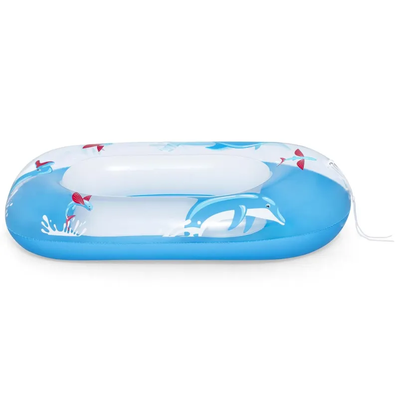 Materasso gonfiabile delfino 102 x 69 cm, forma divertente per bambini Bestway 34037