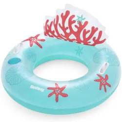 Ciambella da nuoto con schienale, ottima per bambini e adulti