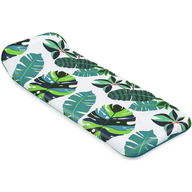 Materasso gonfiabile da nuoto Bissful Drifter, realizzato in materiale PVC resistente