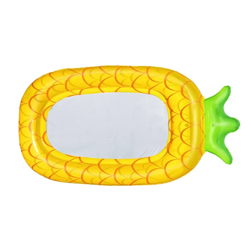 Materasso gonfiabile ananas, perfetto per divertirsi in piscina