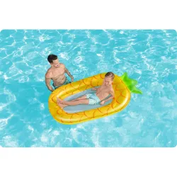 Materasso gonfiabile ananas colorato, ottimo per la piscina