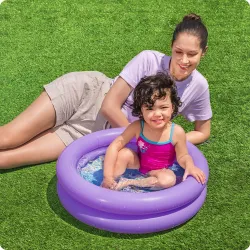 Piscina gonfiabile turchese, perfetta per feste estive in giardino