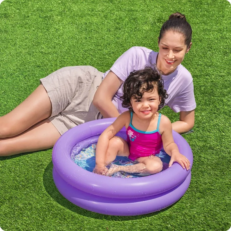 Piscina gonfiabile turchese, perfetta per feste estive in giardino