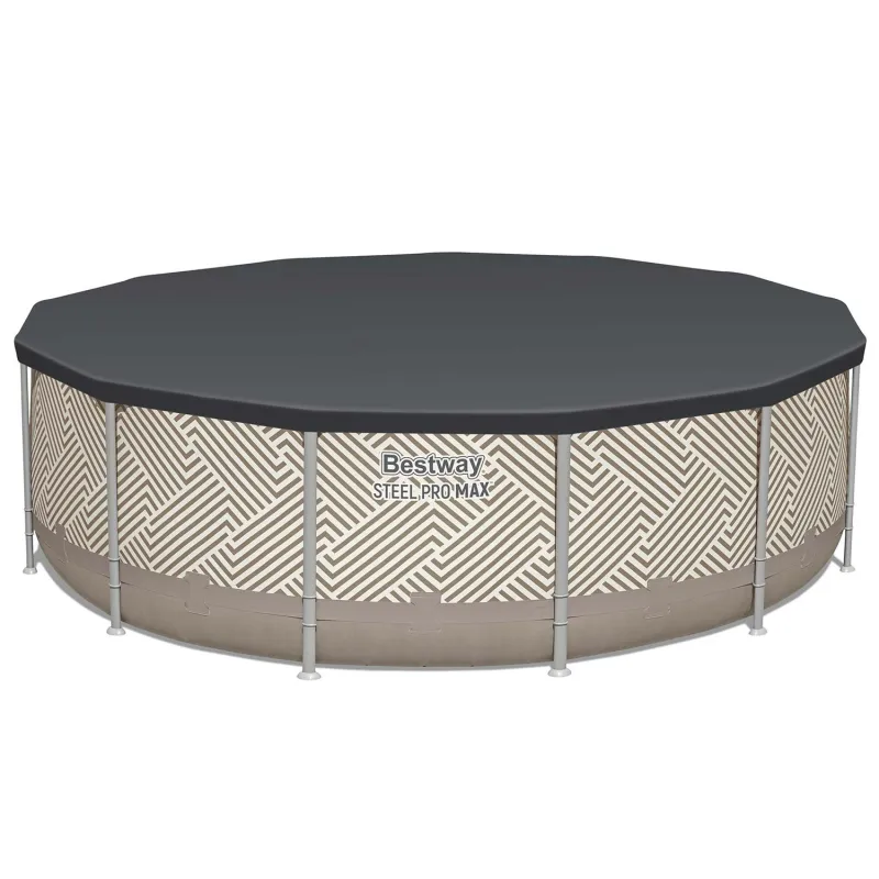 Piscina da Giardino con Struttura 396 x 107 cm 11in1, resistente alle intemperie, ideale per il divertimento