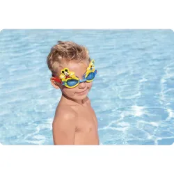 Occhialini da nuoto Mickey per bambini, design vivace per il divertimento in acqua