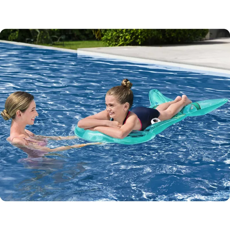 Materasso gonfiabile per nuoto Ariel Bestway 9101F, realizzato in materiale PVC resistente