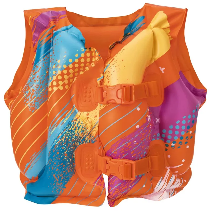 Giubbotto da Nuoto Bambini Bestway 32272, design colorato, gioia del nuoto per bambini